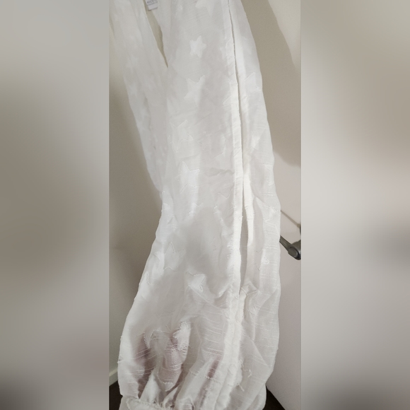 BNWT Showpo Stuck With Me Dress in White Star Print - Size 18 - Picture 12 of 12